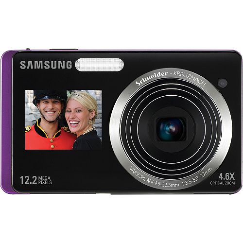 Buy Samsung DualView 12.2 Megapixel 4.6X Optical Zoom Dual LCD Digital Camera -...