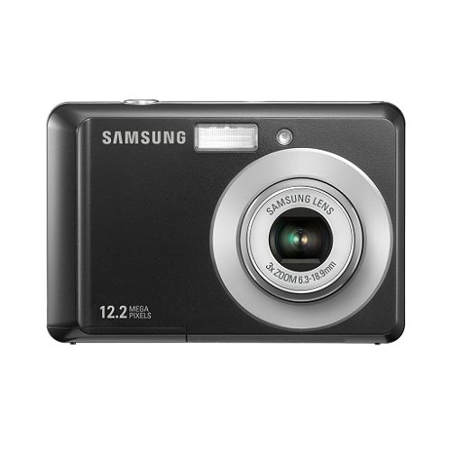 Buy Samsung 12.2 Megapixel 3X Optical Zoom Digital Camera - Black