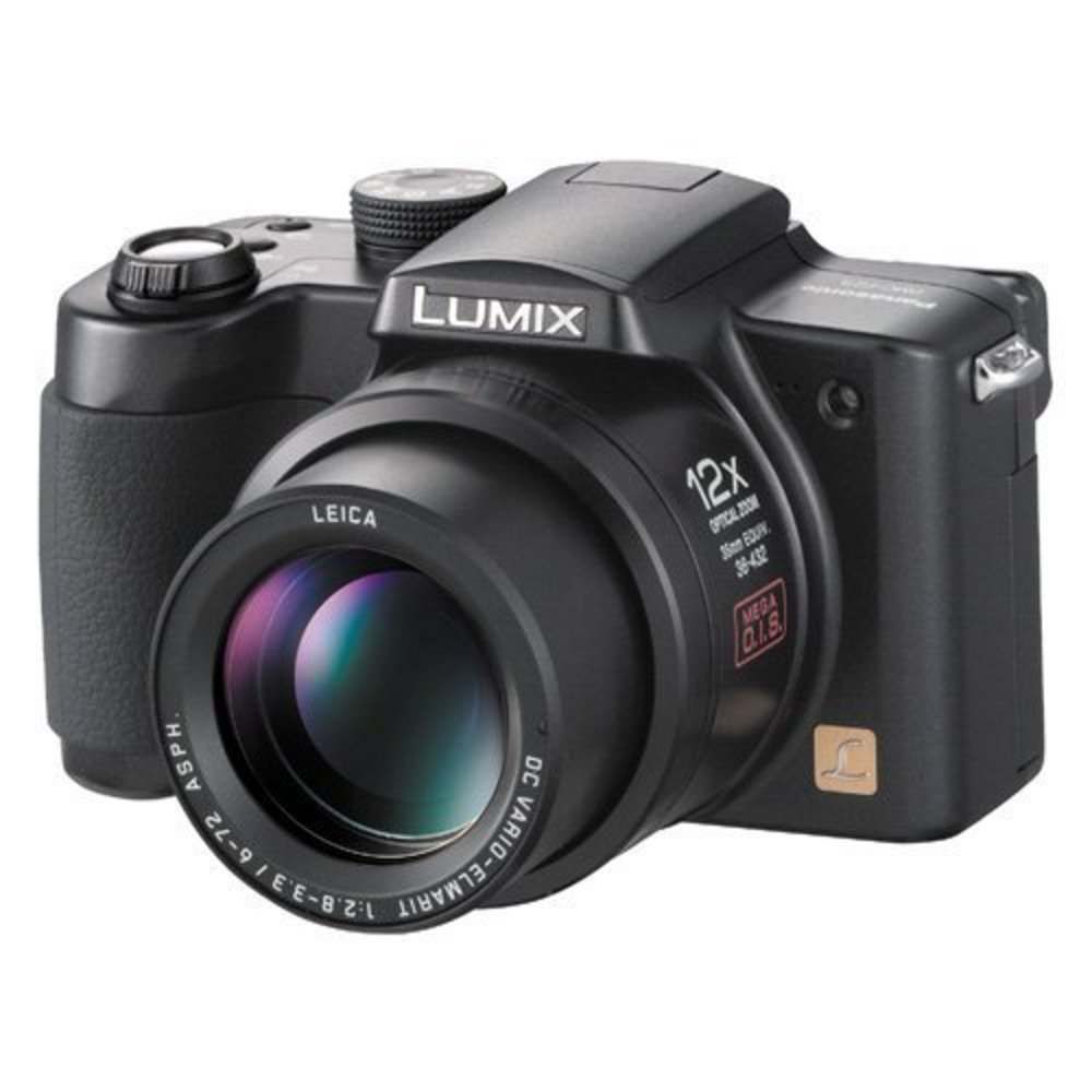 Panasonic - Lumix 5 Megapixel Digital Camera DMC-FZ5K, Black