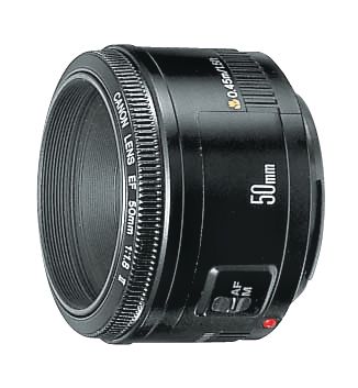 Canon - Lens (EF 50 mm. f/1.8 II Standard/Medium Telephoto Lens) for Canon Cameras