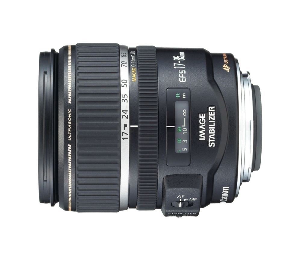 Canon - Lens (EF-S 17-85 mm. f/4-5.6 IS USM Standrd Zoom Lens) for Select Canon Cameras