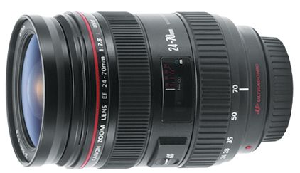Canon - Lens (EF 24-70 mm. f/2.8L USM) Standard Zoom Lens) for Canon SLR cameras