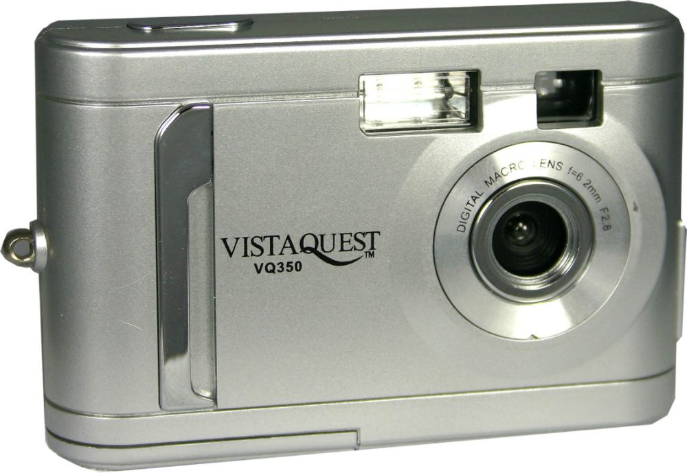 VistaQuest - VGA Digital Camera with Movie Mode, Silver
