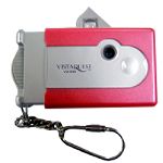 Buy VistaQuest 1.3MP Digital KeyChain Camera w SD Card Slot, Red by Sears Roebuck and Co.