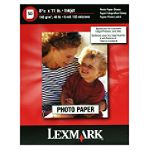 Lexmark 8-1/2 X 11 Photo Paper 50 Sheets