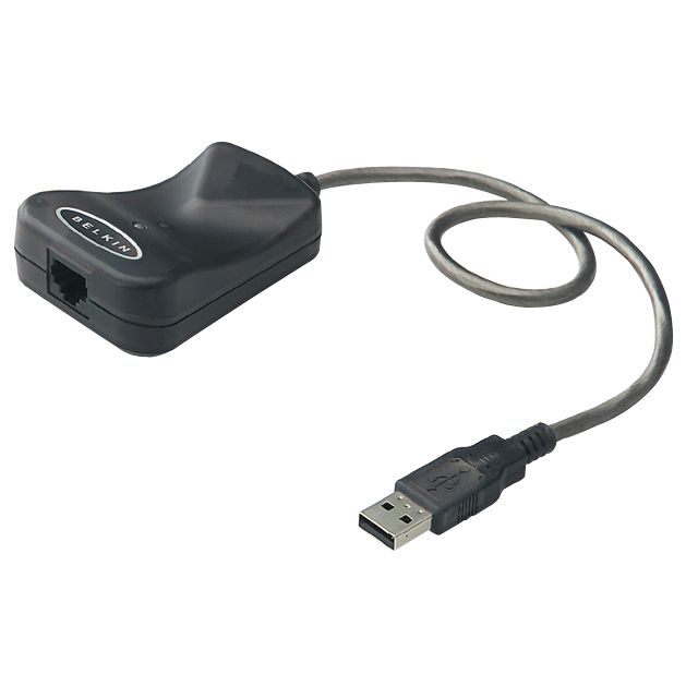 Belkin Ethernet Adapter, USB 10/100