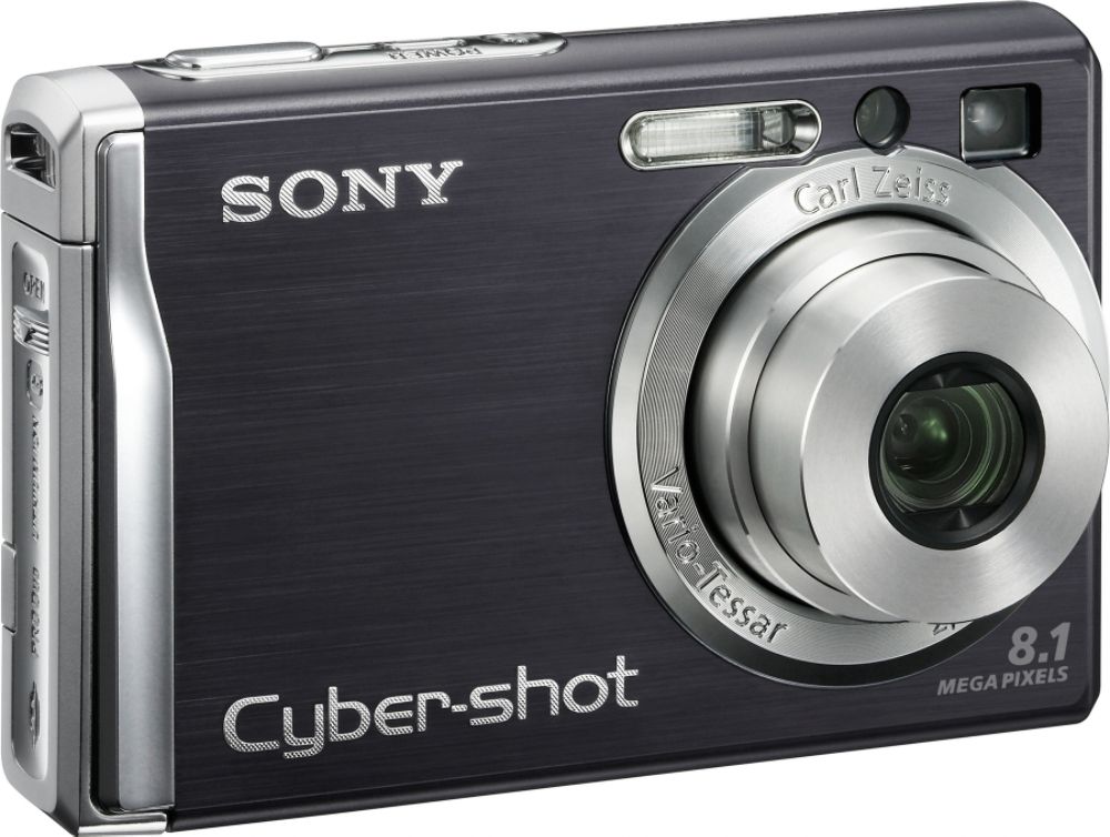 Sony Cybershot 8.1MP Digital Camera, Black