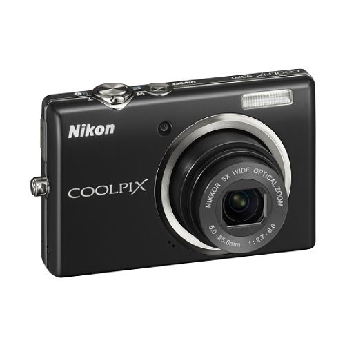 Buy Nikon Coolpix 12.0 Megapixel 5X Optical Zoom Digital Camera - Black