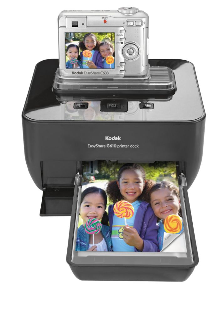 Kodak - 6.1MP Digital Camera with Printer Dock G610