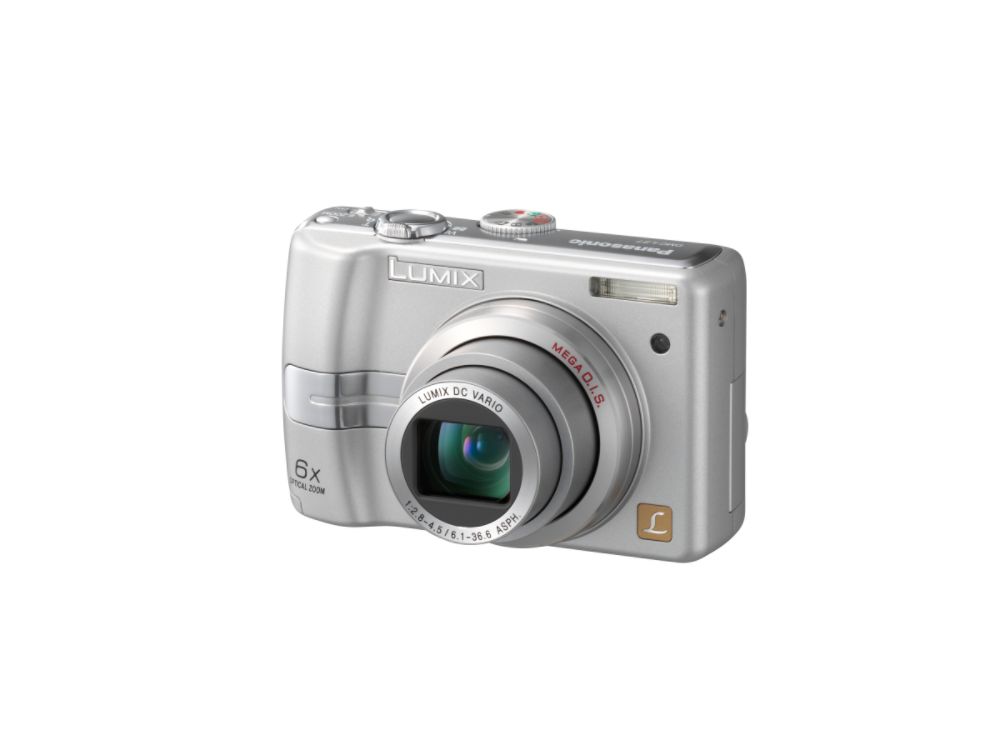 Panasonic - 7.2MP Digital Camera, Lumix - Silver