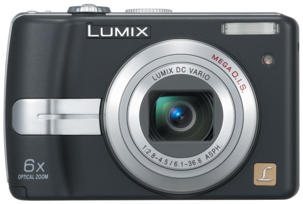 Panasonic - 7.2MP Digital Camera, Lumix - Black