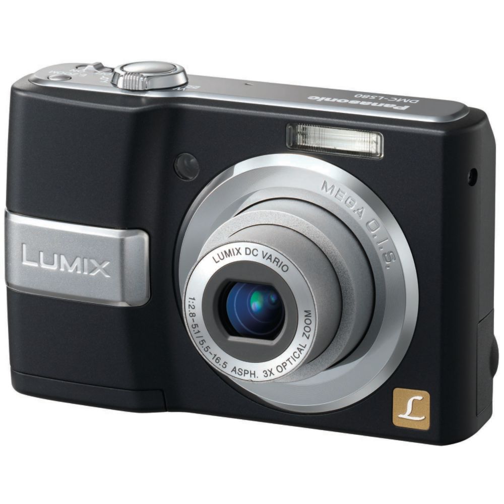 Panasonic - 8.1MP Digital Camera, Lumix Silver