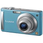 Buy Panasonic 8.1MP Digital Camera, Ultra Slim, Lumix - Blue now!