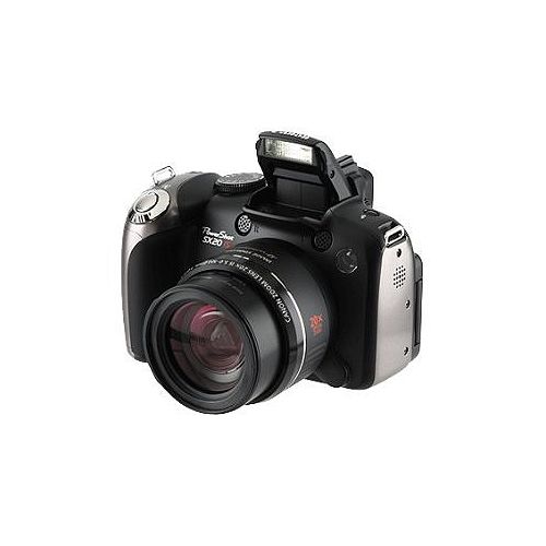 Canon 3633B001 SX20IS PowerShot 12.1 Megapixel Digital Camera 20X Optical Zoom w  3"...