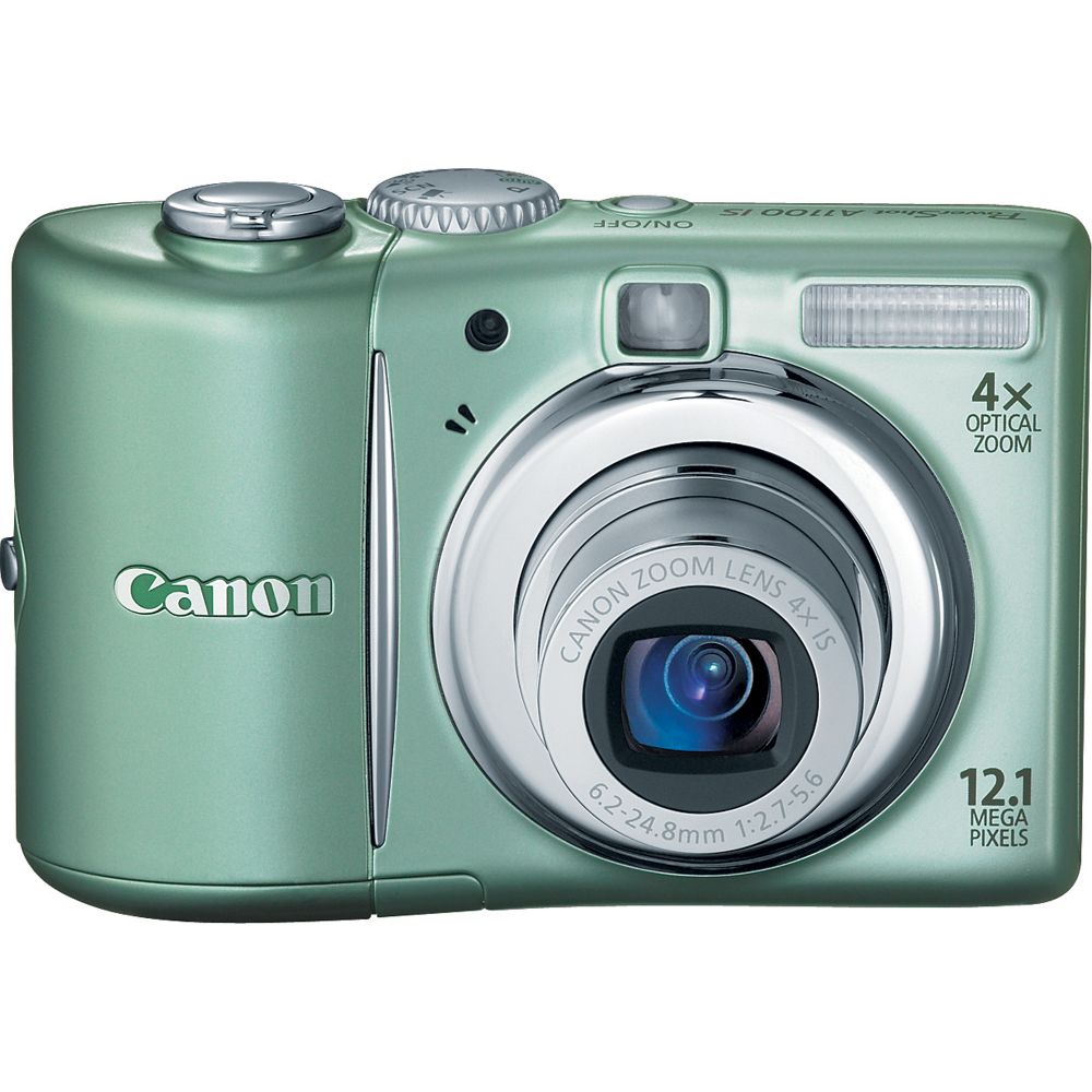 Canon PowerShot 12.1 Megapixel 4X Optical Zoom Digital Camera - Green