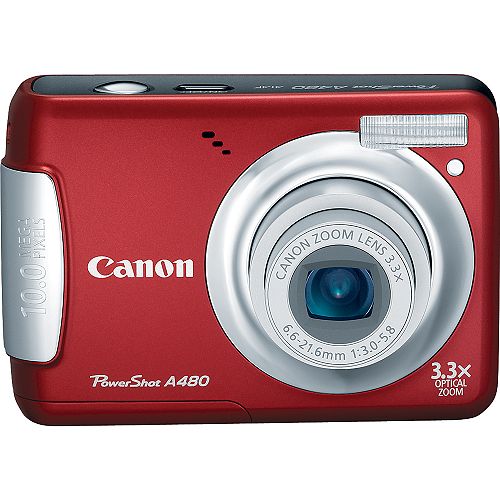 Buy Canon PowerShot 10.0 Megapixel 3.3X Optical Zoom Digital Camera - Red