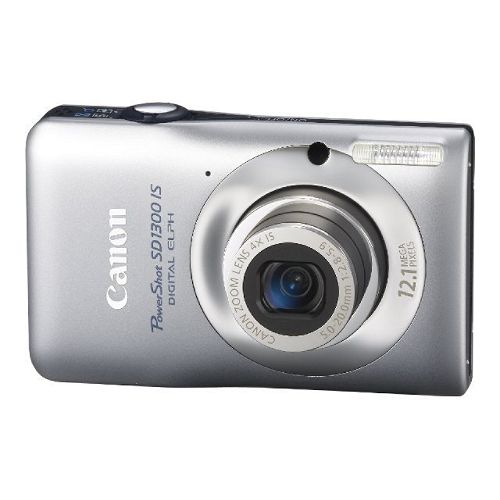 Canon SD1300IS 4214B001 Powershot 12.1 Megapixel Digital Camera 4X Optical Zoom w  2.7"...