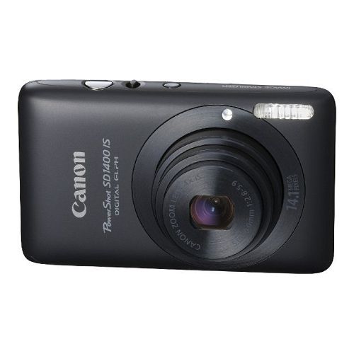 Canon Powershot 14.1 Megapixel 4X Optical Zoom Digital Camera - Black