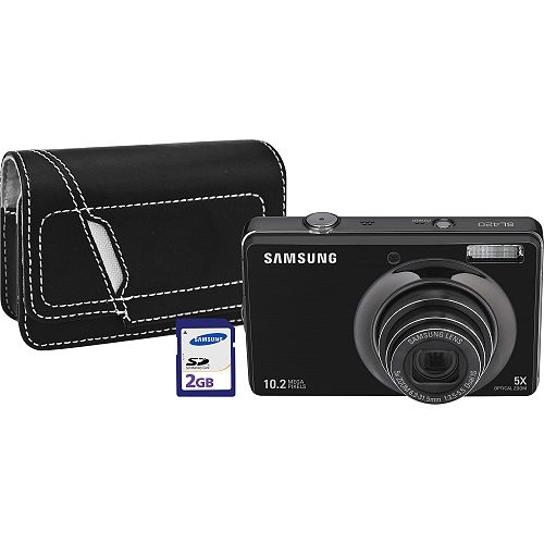 Buy Samsung SL202 Digital Camera Bundle w  Camera Bag and SD Card