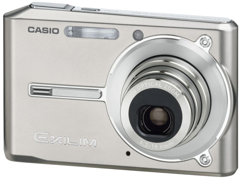 Casio - 6.0MP Digital Camera, Silver