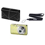 Buy Casio 8.1MP Digital Camera Bundled with Case and Lanyard, EX-Z80 - Green
