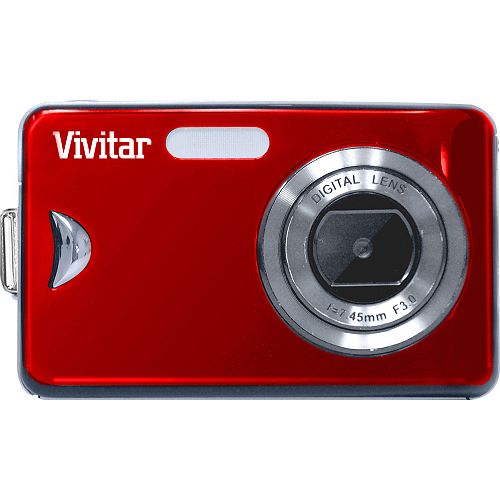 Buy Vivitar ViviCam 8.1 Megapixel 3X Optical Zoom Digital Camera - Red