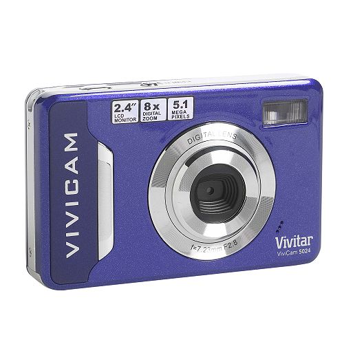 Buy Vivitar ViviCam 5.1 Megapixel Digital Camera - Purple