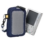 Case Logic Carrying Case, Small, Pockets - Blue/Silver