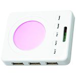 Digipower 32-In-1 Card Reader/Writer & 3-Port USB 2.0 Hub