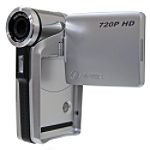 Aiptek HD-1, 4X Digital Zoom, 2.4 in. LCD Screen, Flash Memory Camcorder - Silver