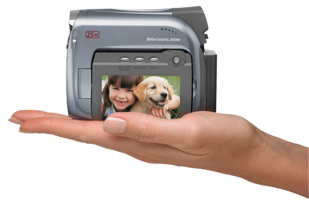 Canon - MiniDV Camcorder, ZR500