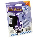 Inkstation Ink Jet Cartridge, Black - Remanufactured HP45 Cartridge
