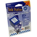 Inkstation Ink Jet Cartridge, Color - Remanufactured HP57 Cartridge