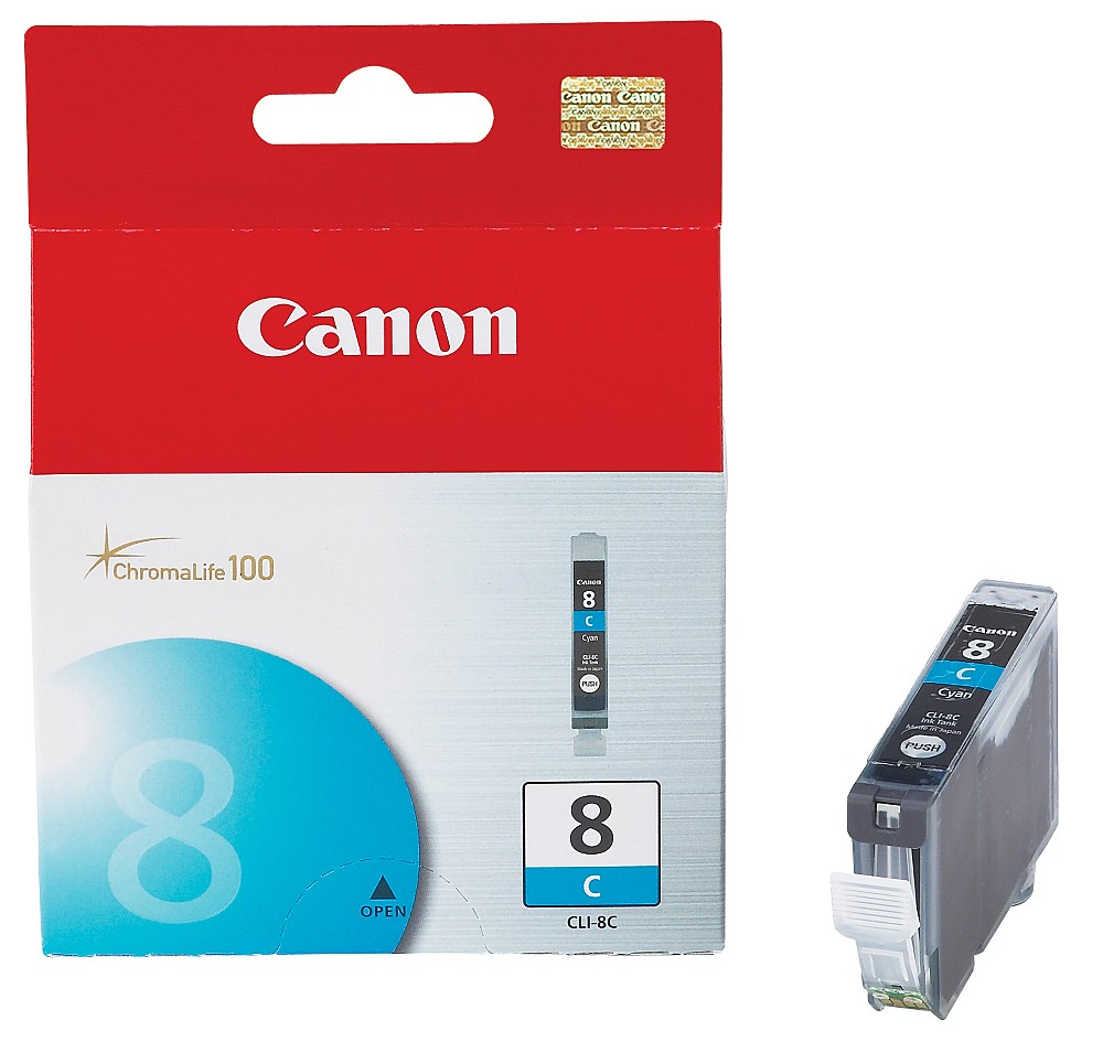 Canon Brand Ink Cartridge, Black and Cyan $5.97