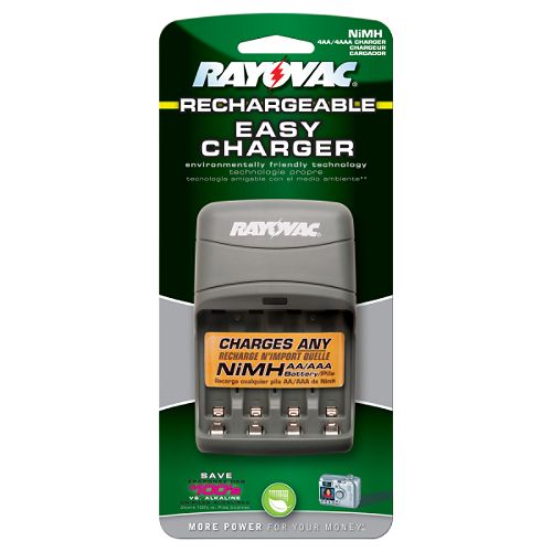 Rayovac 4-Position AA/AAA NiMH Battery Charger