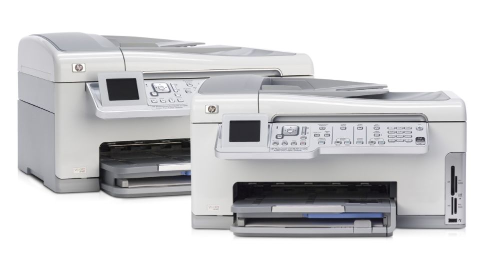 Hewlett Packard Photosmart All-In-One Printer, Fax, Scanner, Copier with 2.4 in. Display