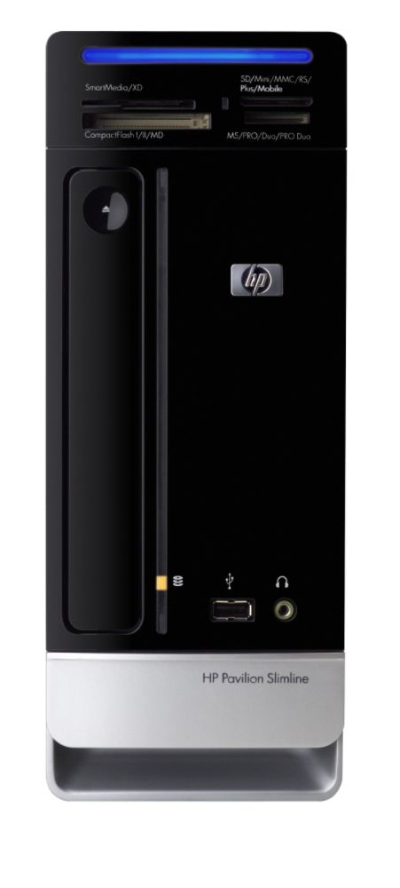 Hewlett Packard 250GB Compact Desktop Computer with LightScribe Super Multi DVD Burner