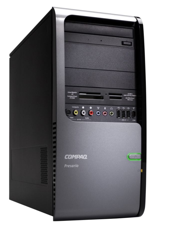 Compaq 250GB Desktop Computer with Super Multi DVD Burner with LightScribe Technology