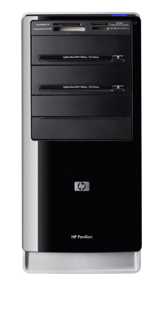 Hewlett Packard 250GB Desktop Computer with Super Multi DVD Burner with LightScribe Technology