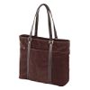 Suede Ultra Laptop Tote - Chocolate