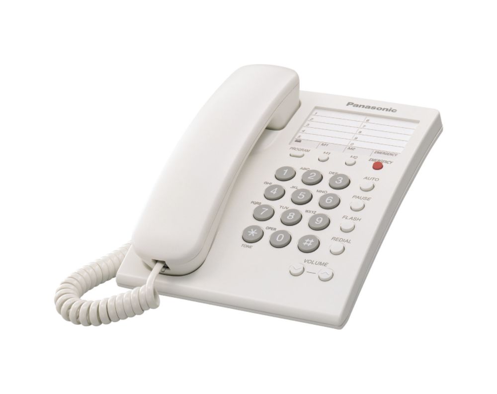 Panasonic PAN KX-TS550W Corded Phone