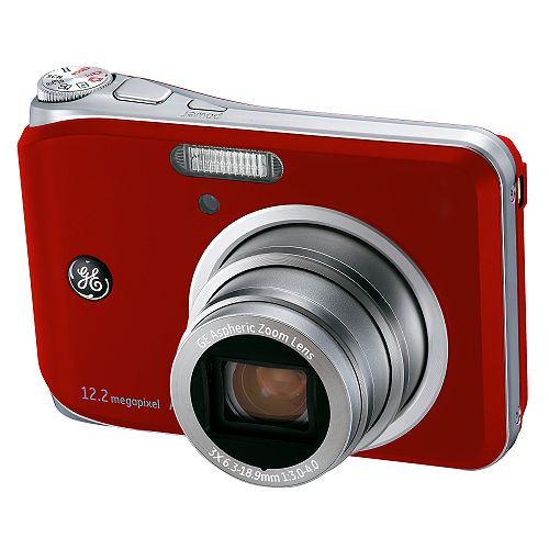 Buy GE 12MP Digital Camera, A1235 - Red Camera