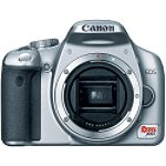 Canon Silver 12.2MP Rebel XSi Digital SLR Camera With 3.0