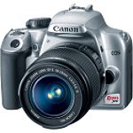 Canon Silver 10.1MP Rebel XS Digital SLR Camera with 2.5
