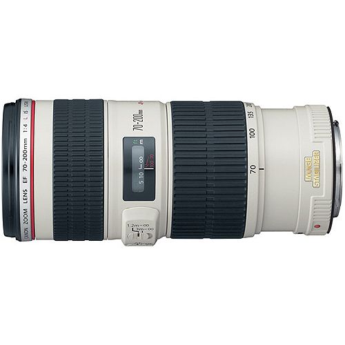 Canon EF 70-200mm f4L IS USM Telephoto Zoom Lens With Optical Image Stabilizer