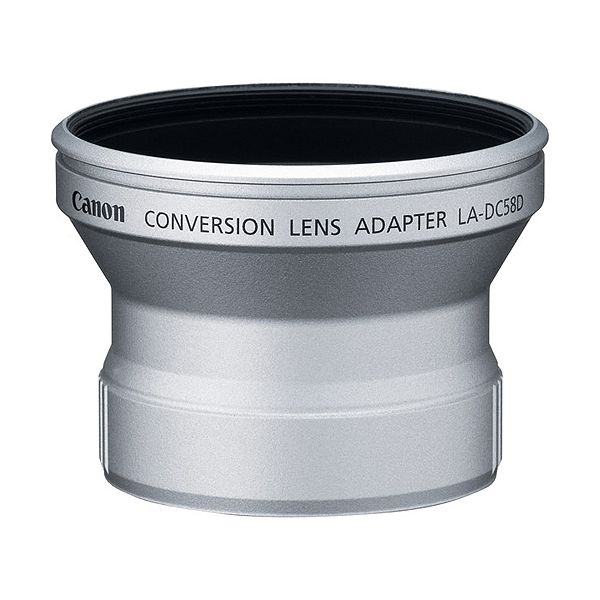 Canon Conversion Lens Adapter - 58mm, For Powershot-G6 Only