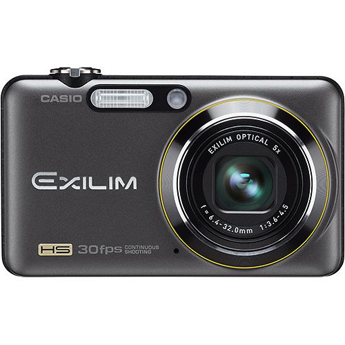 Buy Casio Black 9MP Compact Hi-Speed Digital Camera with 5x Optical Zoom and...