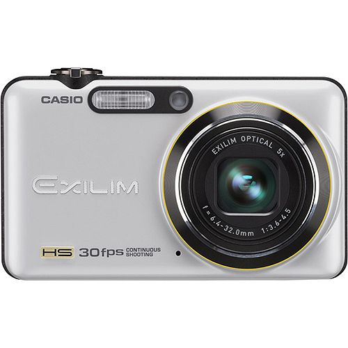 Buy Casio Silver 9MP Compact Hi-Speed Digital Camera with 5x Optical Zoom and... now!