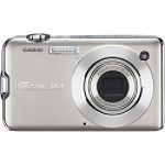Casio Silver 12MP Digital Camera with 3x Optical Zoom and 2.7