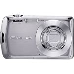 Casio Silver 10MP Slim Camera with 3x Optical Zoom and 2.7